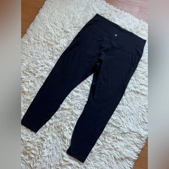 Lululemon Align High-Rise Pant with Pockets Gradiate Geo Emboss Black - Picture 6 of 10